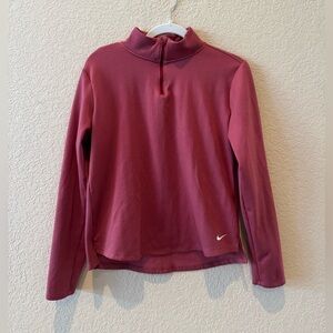 Nike Therma-Fit Long Sleeve Quarter Zip, Size M